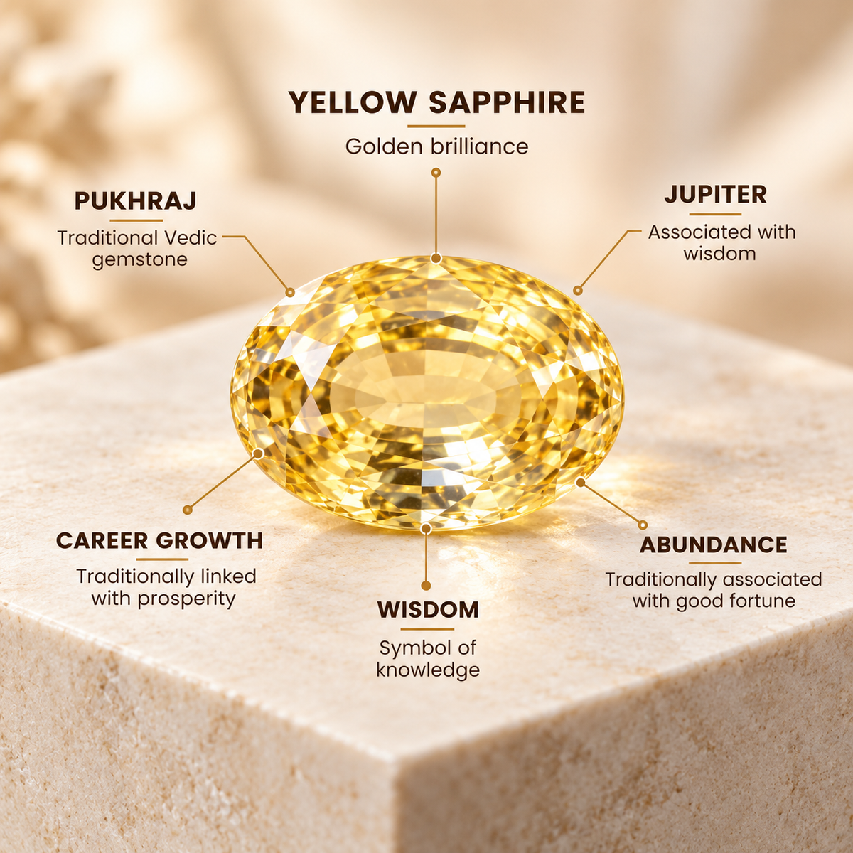Yellow Sapphire - Pukhraj