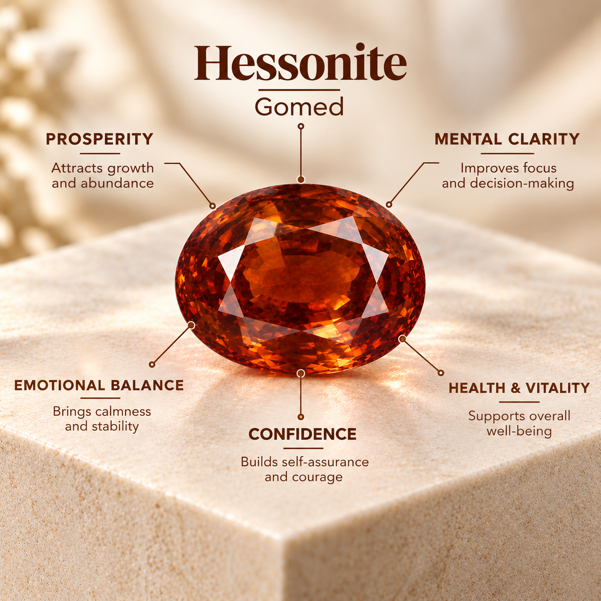 Hessonite - Gomed
